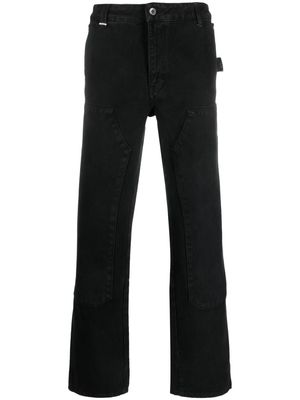 Flaneur Homme Carpenter straight-leg jeans - Black