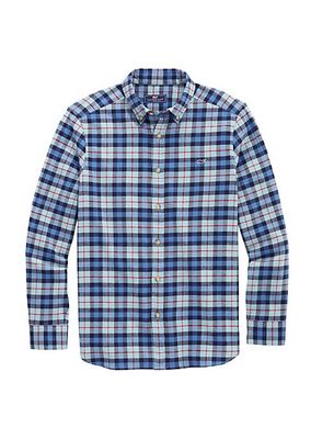 Flannel Plaid Cotton Shirt
