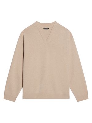 Flatground V-Neck Sweater - Beige - Size Small