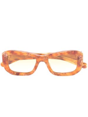 FLATLIST Norma square-frame sunglasses - Neutrals