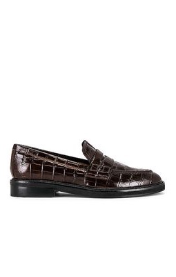 Flattered Sara Loafer in Brown