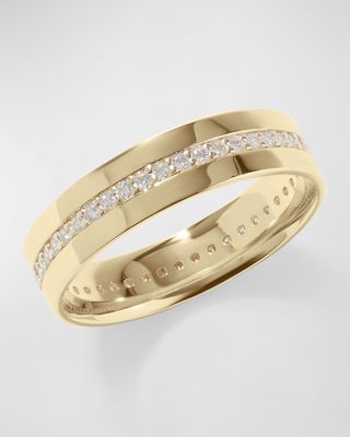 Flawless Vanity Single Row Diamond Ring