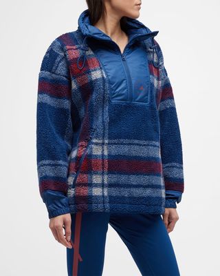 Fleece Jacquard Winter Jacket