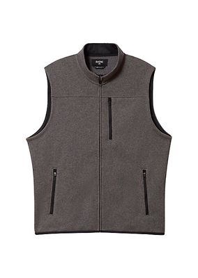 Fleece Stand-Collar Vest