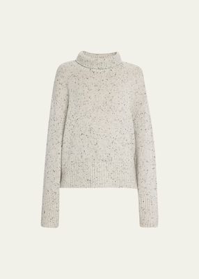 Fleur Blender Cashmere Speckled Knit Sweater