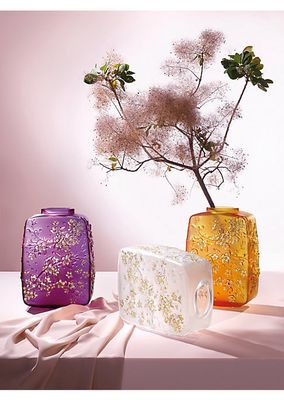 Fleurs De Cerisier Crystal Vase
