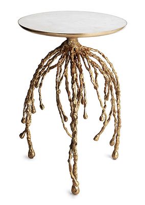 Flights Of Fancy Water Hyacinth Accent Table
