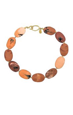 Flook The Label Gaia Beaded Necklace in Multi.