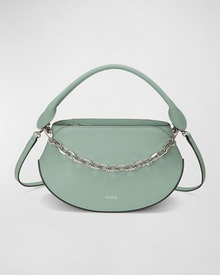 Flor Mini Leather Top-Handle Bag