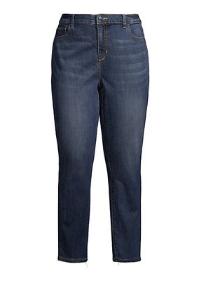 Flora High-Rise Ankle Jeans