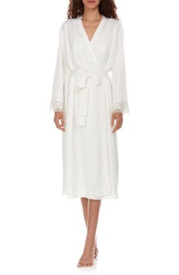 Flora Nikrooz Showstopper Long Robe in Ivory