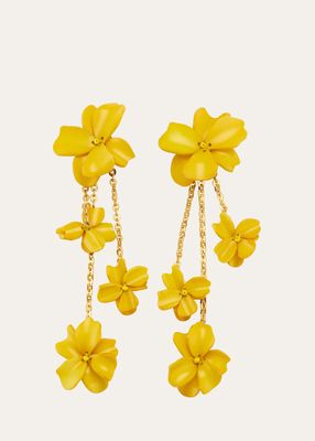 Floral Chandelier Earrings