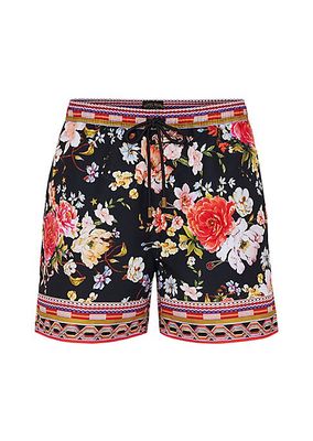 Floral Printed Board Shorts