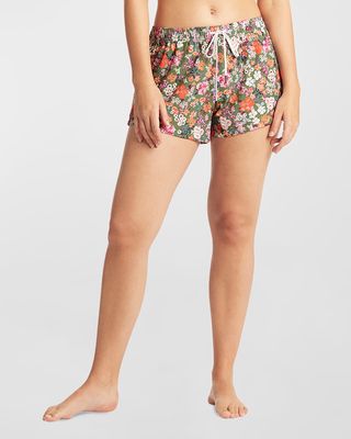 Floral Surf Shorts