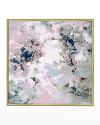 Floral Whisps Giclee on Canvas