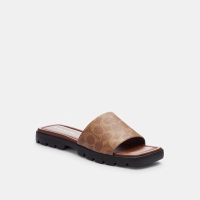 Florence Sandal In Signature Canvas