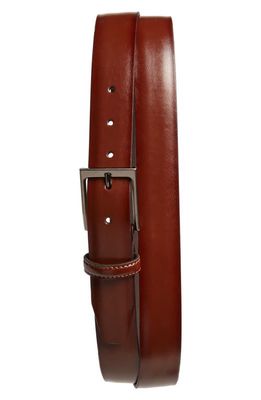 Florsheim Carmine Leather Belt in Cognac