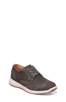 Florsheim Great Lakes Jr. Wingtip Oxford in Grey Suede