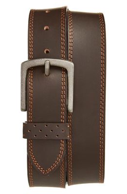 Florsheim Jarvis Leather Belt in Brown