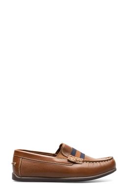 Florsheim Kids' Jasper Strap Jr. Loafer in Saddle Tan 