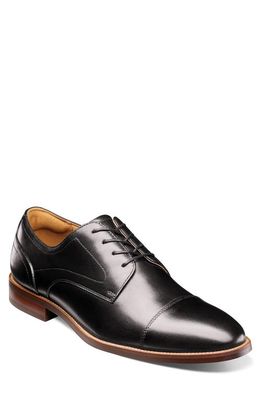 Florsheim Marando Cap Toe Derby in Black 