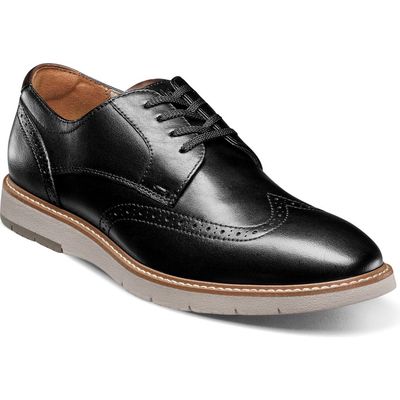 Florsheim Vibe Wingtip Derby in Black 