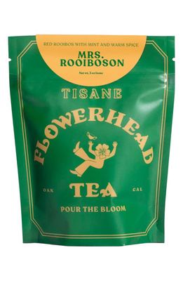 Flowerhead Tea Mrs. Rooiboson Tea with Mint & Warm Spice in Green