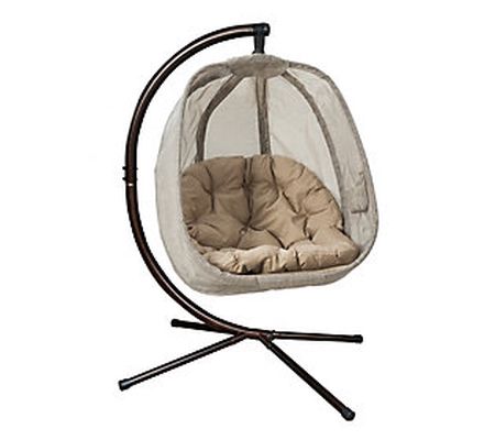 Flowerhouse Hanging Egg Patio Chair w/ Stand