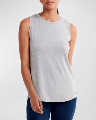 FlowFit Tank with Pleated Back