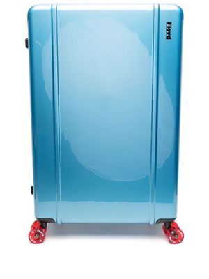 Floyd logo-print trunk luggage - Blue