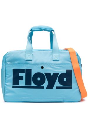 Floyd logo-print zip-fastening holdall - Blue