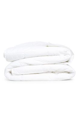 FluffCo Down Alternative Comforter in White