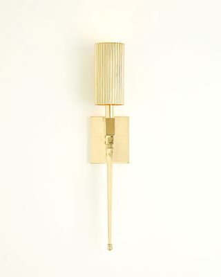Fluted Single Sconce - 24"