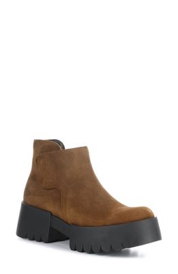 Fly London Endo Platform Bootie in 003 Camel