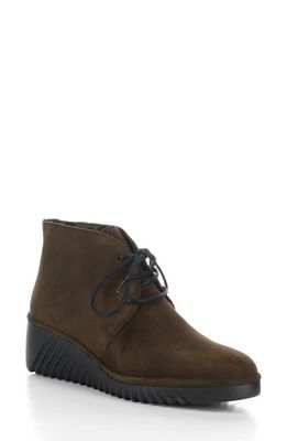 Fly London Lare Wedge Chukka Boot in 004 Ground Silky