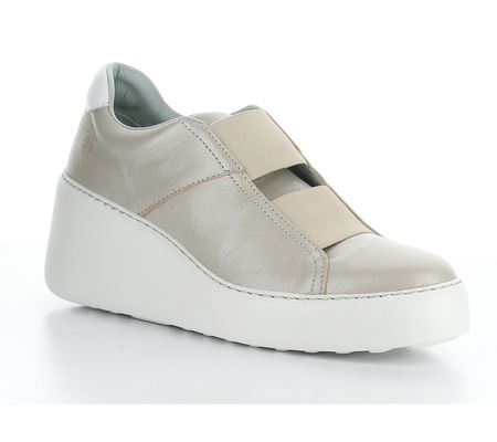 Fly London Leather Wedge Fashion Sneaker - Dito