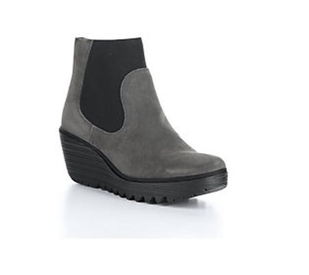Fly London Suede Boots - Yade398fly-Oil