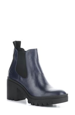 Fly London Tope Chelsea Boot in Navy