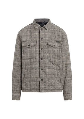 Flynn Plaid Quilted Shirt Jacket