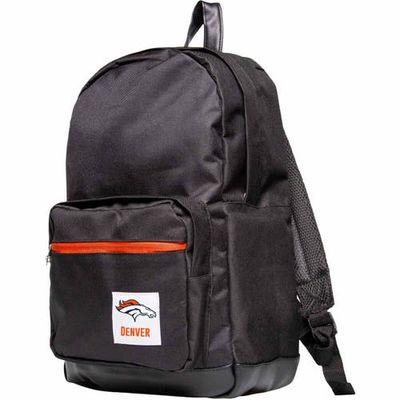 FOCO Black Denver Broncos Collection Backpack