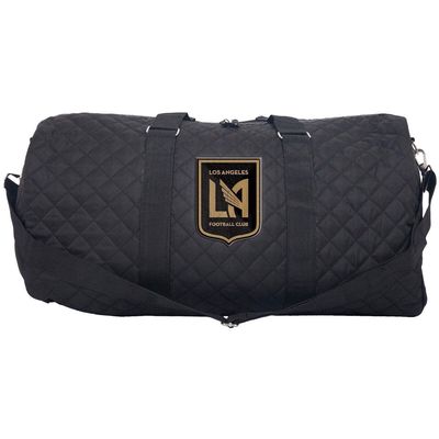 FOCO LAFC Quilted Layover Duffle Bag in Black