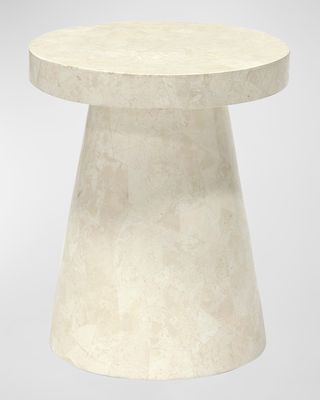 Foley Stone Outdoor Side Table