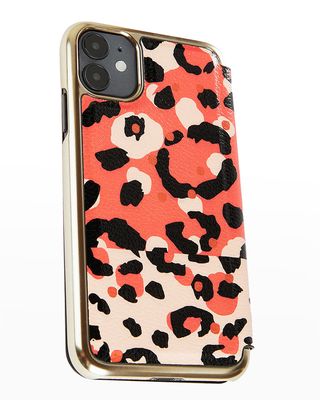 Folio Case iPhone 11 - Candy Leopard