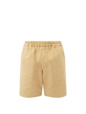 Folk - Assembly Cotton-twill Shorts - Mens - Beige