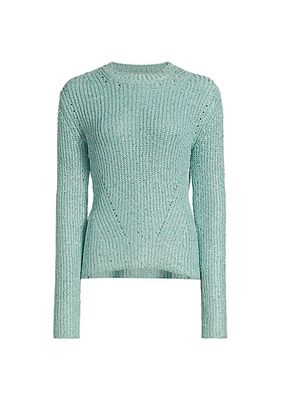 Fonda Crystal-Knit Sweater