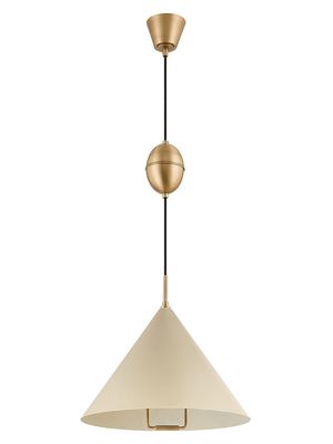 Fontana 1-Light Pendant - Patina Brass Sand