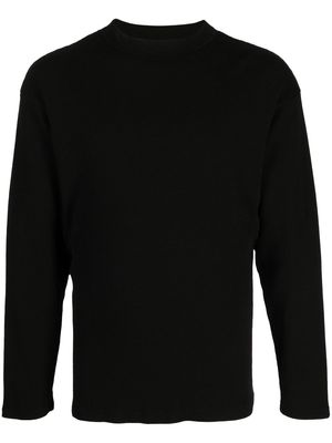 FOO AND FOO logo-print long-sleeve T-shirt - Black