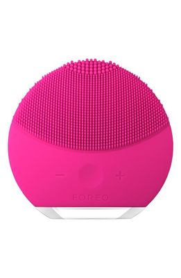 FOREO LUNA Mini 2 Compact Facial Cleansing Device in Fuchsia