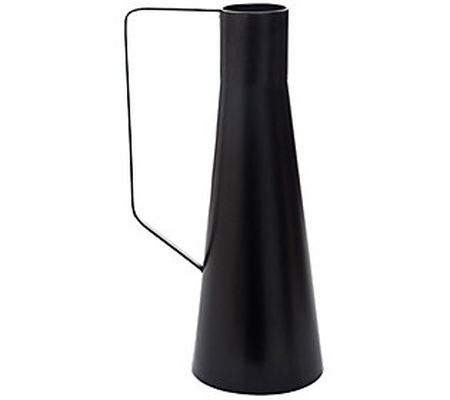 Foreside Home & Garden Zion Tall Black Vase