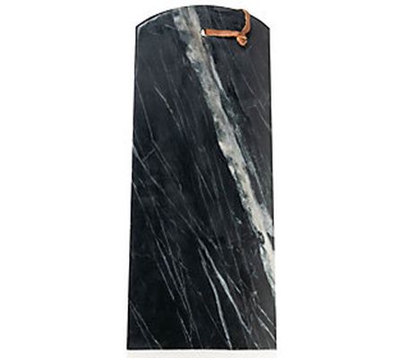 Foreside Milo Large Rectangle Marble Cutting Bo ard